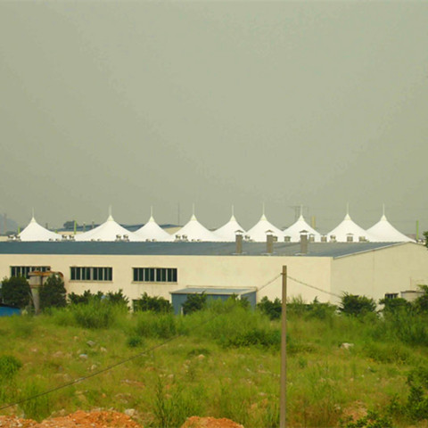 SY006 工厂屋顶膜结构雨棚